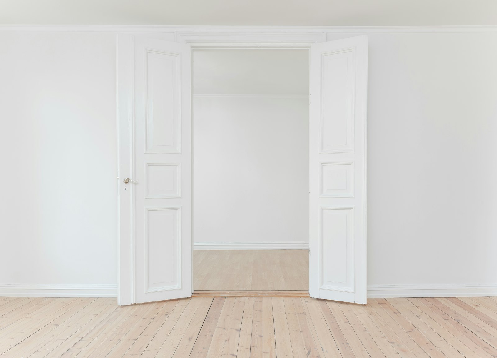 White-oak herringbone — Coconut Grove — before